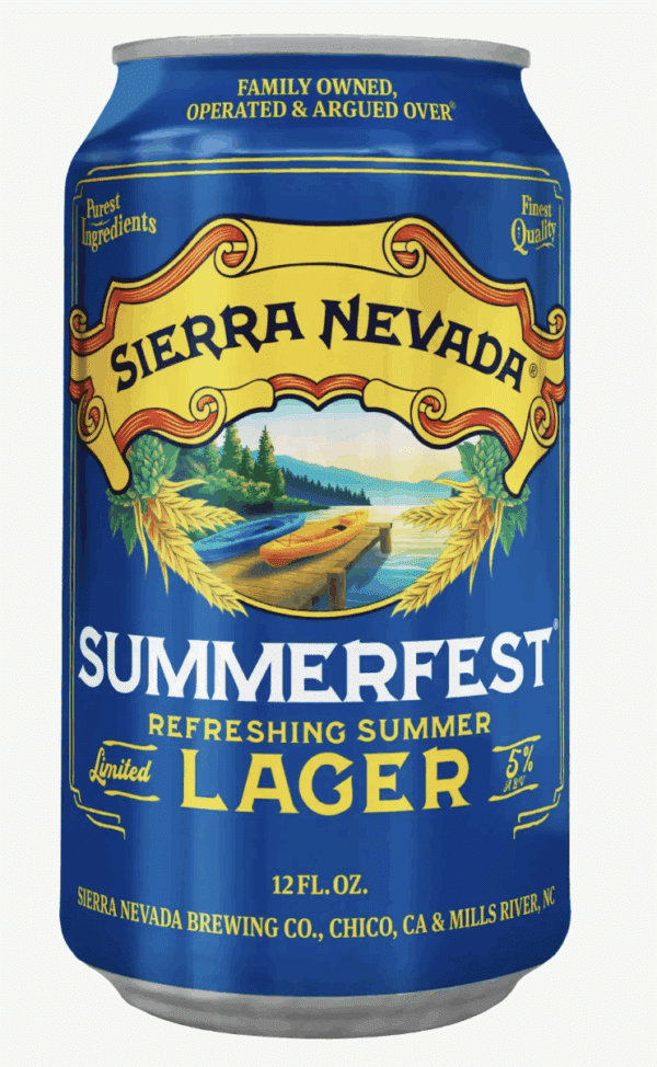 Beverage: SIERRA NEVADA SUMMERFEST 6 pack